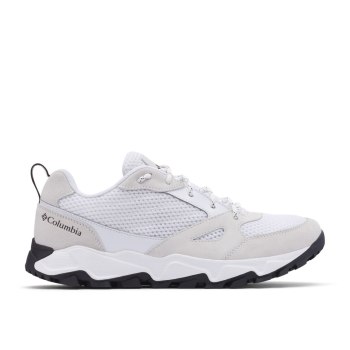 Columbia Ivo Trail Breeze, Tenis Blancos Negros Para Hombre | 526794-WTE